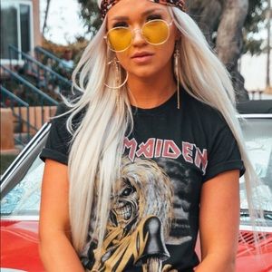 Life Clothing Iron Maiden T Shirt Small